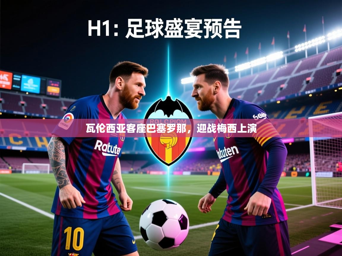 瓦伦西亚客座巴塞罗那，迎战梅西上演